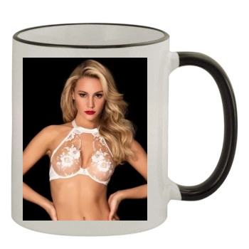 Bryana Holly 11oz Colored Rim & Handle Mug