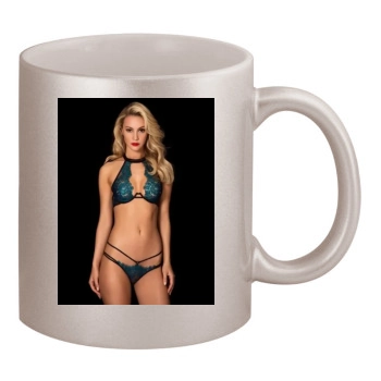 Bryana Holly 11oz Metallic Silver Mug