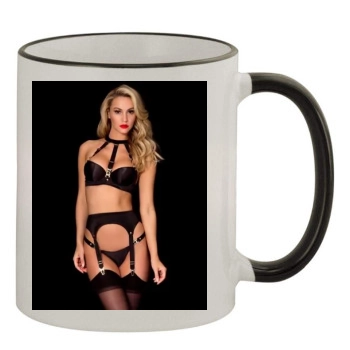 Bryana Holly 11oz Colored Rim & Handle Mug