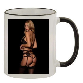 Bryana Holly 11oz Colored Rim & Handle Mug