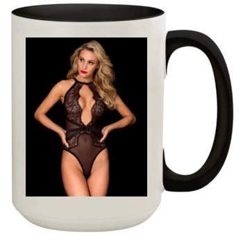 Bryana Holly 15oz Colored Inner & Handle Mug