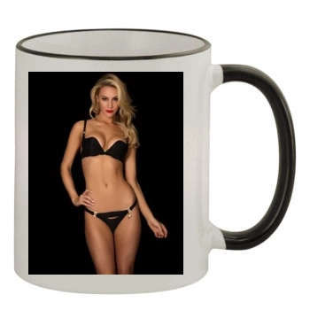 Bryana Holly 11oz Colored Rim & Handle Mug