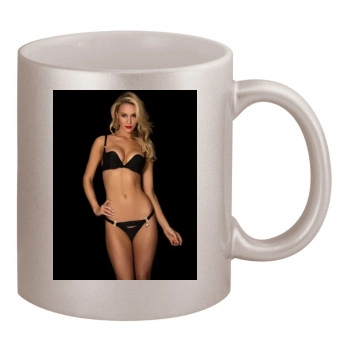 Bryana Holly 11oz Metallic Silver Mug