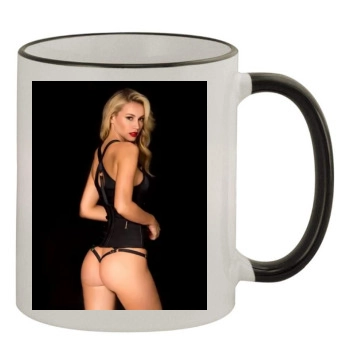 Bryana Holly 11oz Colored Rim & Handle Mug