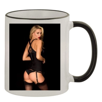 Bryana Holly 11oz Colored Rim & Handle Mug