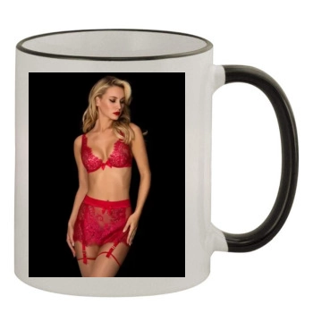 Bryana Holly 11oz Colored Rim & Handle Mug