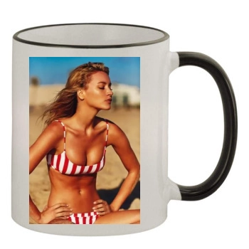 Bryana Holly 11oz Colored Rim & Handle Mug