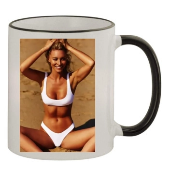 Bryana Holly 11oz Colored Rim & Handle Mug