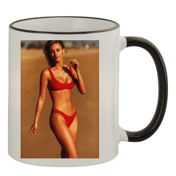 Bryana Holly 11oz Colored Rim & Handle Mug