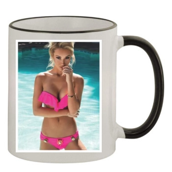 Bryana Holly 11oz Colored Rim & Handle Mug