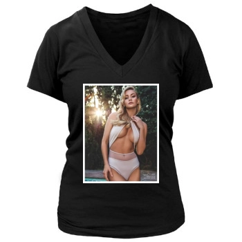 Bryana Holly Women's Deep V-Neck TShirt