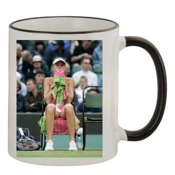 Daniela Hantuchova 11oz Colored Rim & Handle Mug