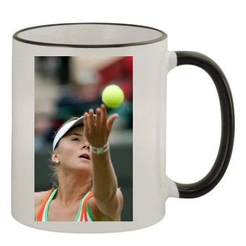 Daniela Hantuchova 11oz Colored Rim & Handle Mug