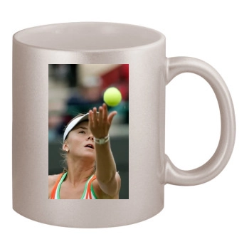 Daniela Hantuchova 11oz Metallic Silver Mug