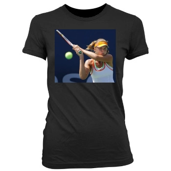 Daniela Hantuchova Women's Junior Cut Crewneck T-Shirt