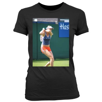 Daniela Hantuchova Women's Junior Cut Crewneck T-Shirt