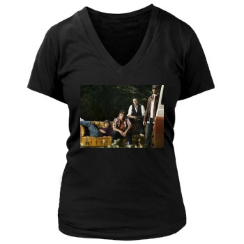 Backstreet Boys Women's Deep V-Neck TShirt