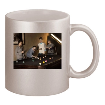 Backstreet Boys 11oz Metallic Silver Mug