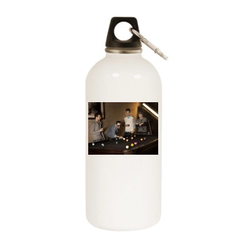 Backstreet Boys White Water Bottle With Carabiner