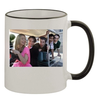 Big Bang Theory 11oz Colored Rim & Handle Mug