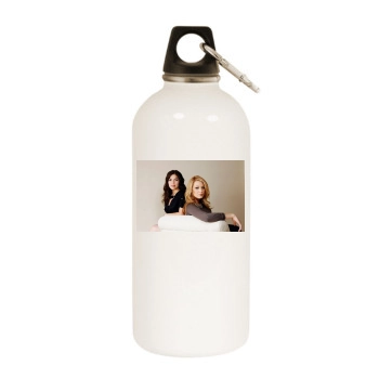 Blake Lively White Water Bottle With Carabiner