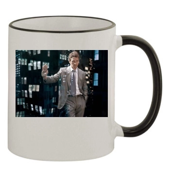 Christian Bale 11oz Colored Rim & Handle Mug