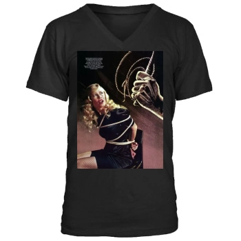 Claudia Schiffer Men's V-Neck T-Shirt