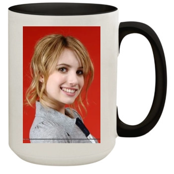 Emma Roberts 15oz Colored Inner & Handle Mug