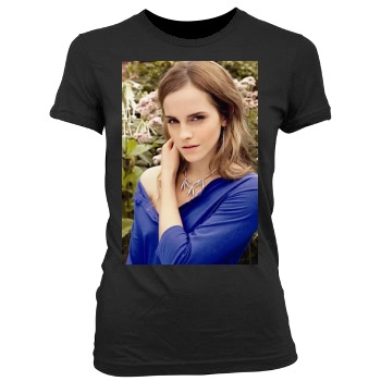 Emma Watson Women's Junior Cut Crewneck T-Shirt