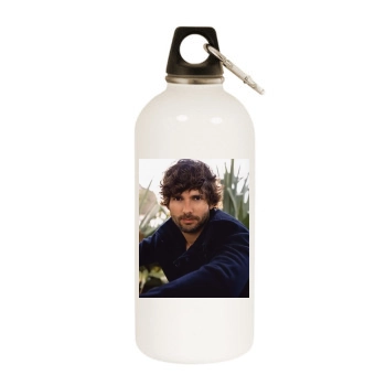 Eric Bana White Water Bottle With Carabiner