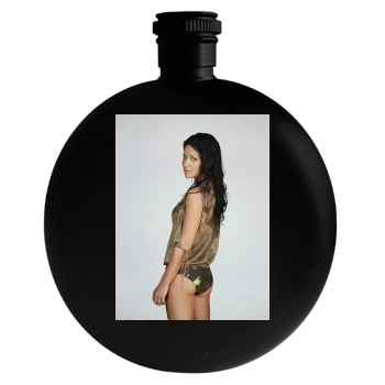 Evangeline Lilly Round Flask