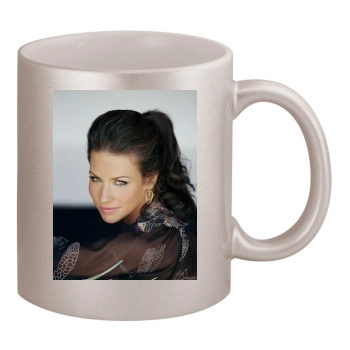 Evangeline Lilly 11oz Metallic Silver Mug