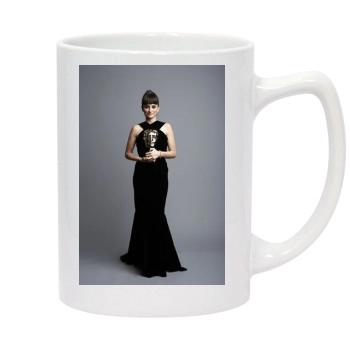 Freida Pinto 14oz White Statesman Mug