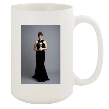 Freida Pinto 15oz White Mug