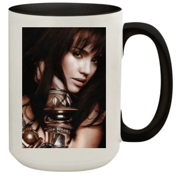 Jessica Alba 15oz Colored Inner & Handle Mug