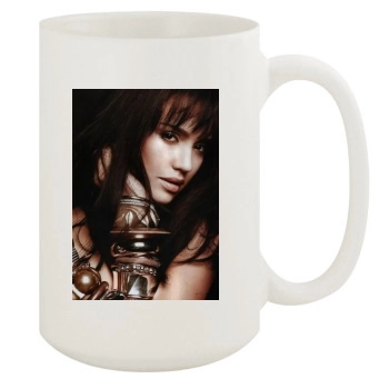 Jessica Alba 15oz White Mug