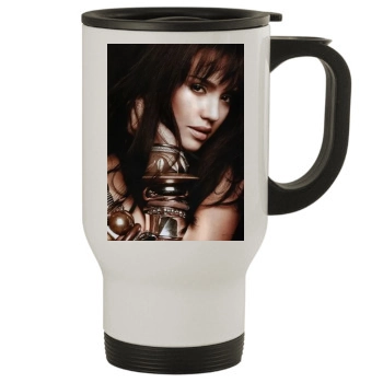 Jessica Alba Stainless Steel Travel Mug