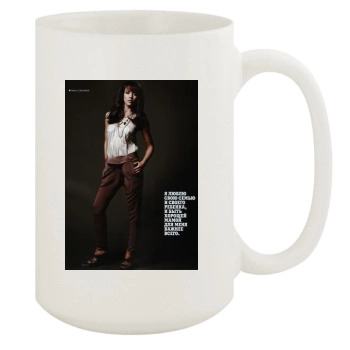 Jessica Alba 15oz White Mug