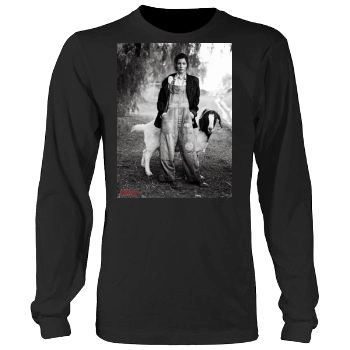 Jessica Biel Men's Heavy Long Sleeve TShirt