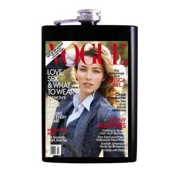 Jessica Biel Hip Flask