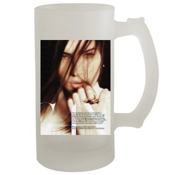 Megan Fox 16oz Frosted Beer Stein