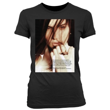 Megan Fox Women's Junior Cut Crewneck T-Shirt