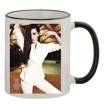 Megan Fox 11oz Colored Rim & Handle Mug