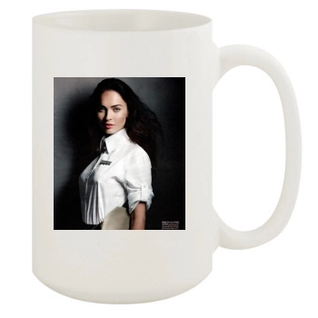 Megan Fox 15oz White Mug