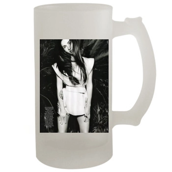 Megan Fox 16oz Frosted Beer Stein