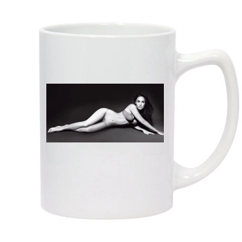 Megan Fox 14oz White Statesman Mug