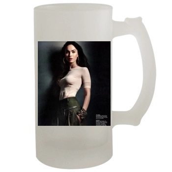 Megan Fox 16oz Frosted Beer Stein