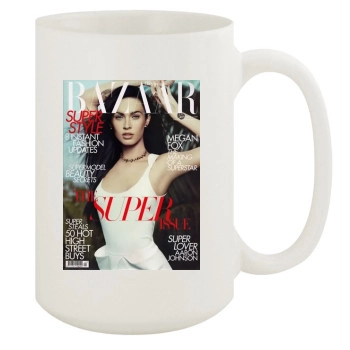 Megan Fox 15oz White Mug