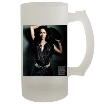 Megan Fox 16oz Frosted Beer Stein