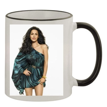 Megan Fox 11oz Colored Rim & Handle Mug